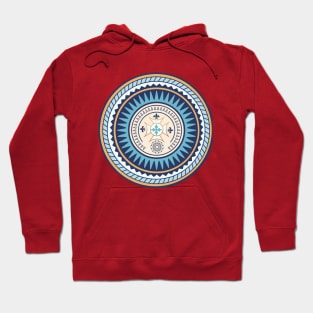 Mandala Meditation Yoga Circle Positive Vibe Hoodie